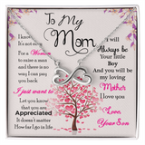 To My Mom-Jewelry-14k White Gold Finish-24-Chic Pop