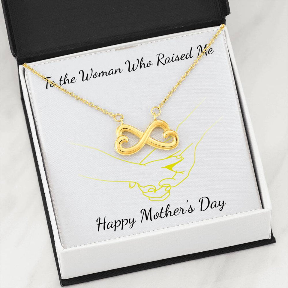 To The Woman Who Raised Me-Jewelry-14k White Gold Finish-7-Chic Pop