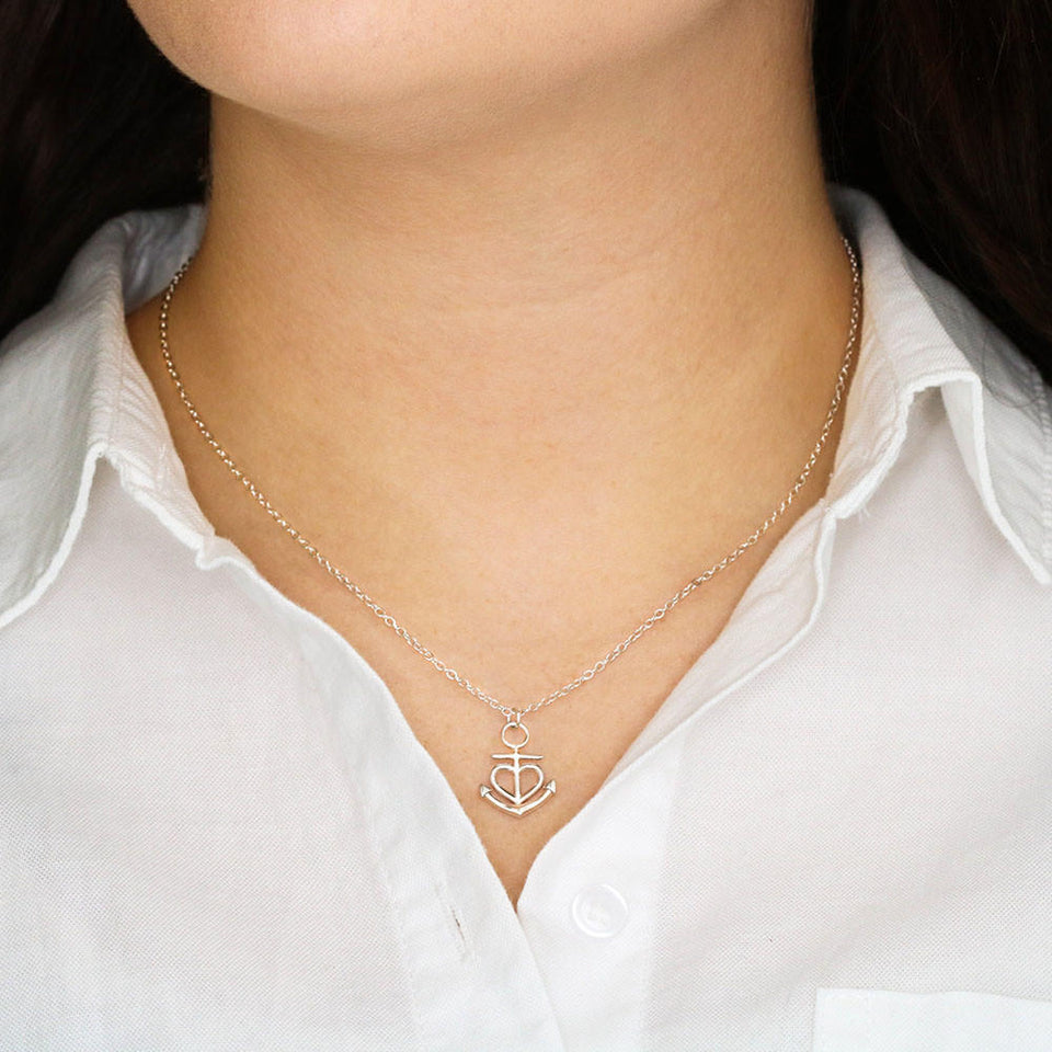 To The Woman Who Raised Me-Jewelry-.316 Surgical Steel Necklace-3-Chic Pop