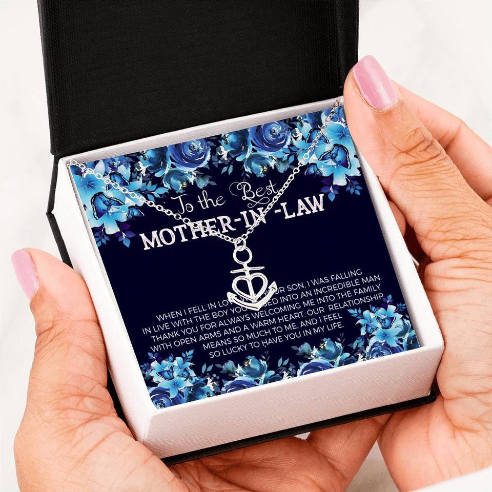 To The Best Mother In Law-Jewelry-.316 Surgical Steel Necklace-2-Chic Pop