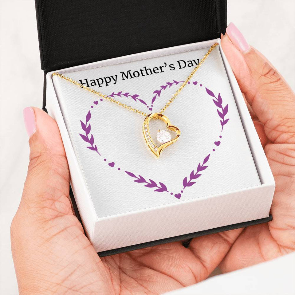 Happy Mother's Day-Jewelry-14k White Gold Finish-5-Chic Pop