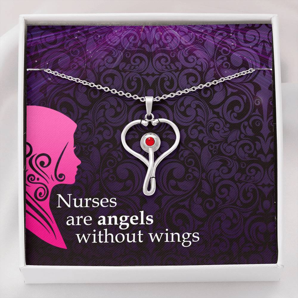 Nurses are angels Without Wings-Jewelry-Standard Box-1-Chic Pop
