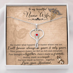 To My beautiful Nurse Wife In This Difficult Time-Jewelry-Standard Box-1-Chic Pop