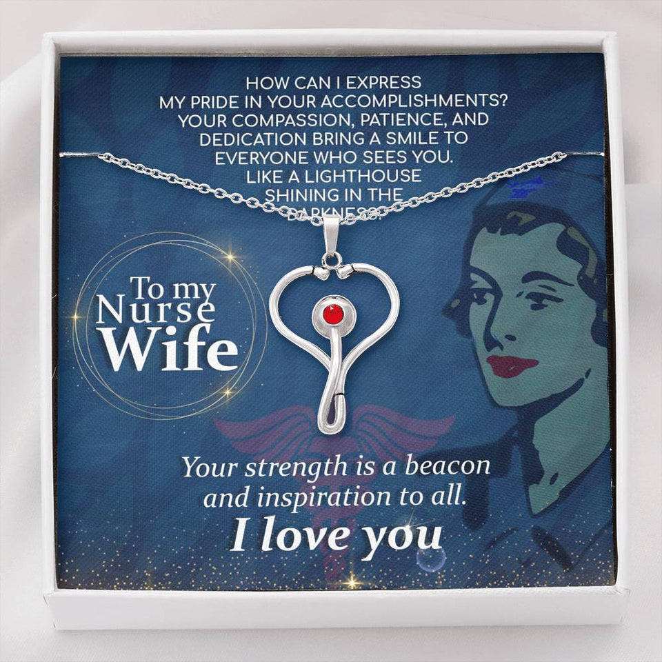 To My Nurse Wife-Jewelry-Standard Box-1-Chic Pop