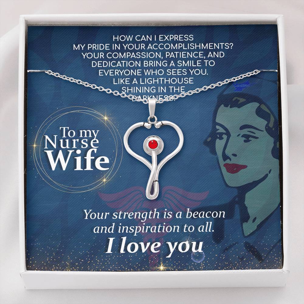 To My Nurse Wife-Jewelry-Standard Box-1-Chic Pop