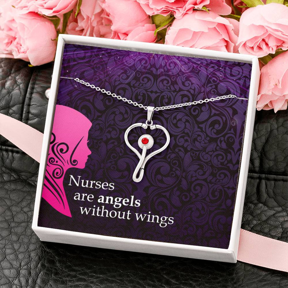 Nurses are angels Without Wings-Jewelry-Standard Box-10-Chic Pop