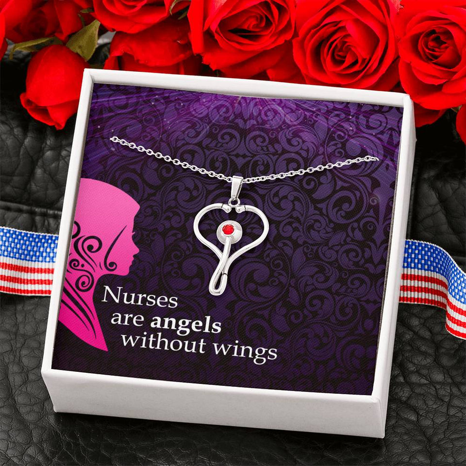 Nurses are angels Without Wings-Jewelry-Standard Box-3-Chic Pop