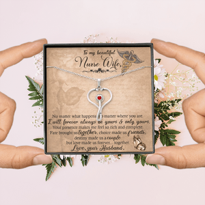 To My beautiful Nurse Wife In This Difficult Time-Jewelry-Standard Box-18-Chic Pop