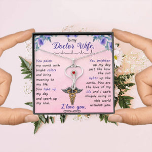 To my doctor wife you paint my world-Jewelry-Standard Box-19-Chic Pop