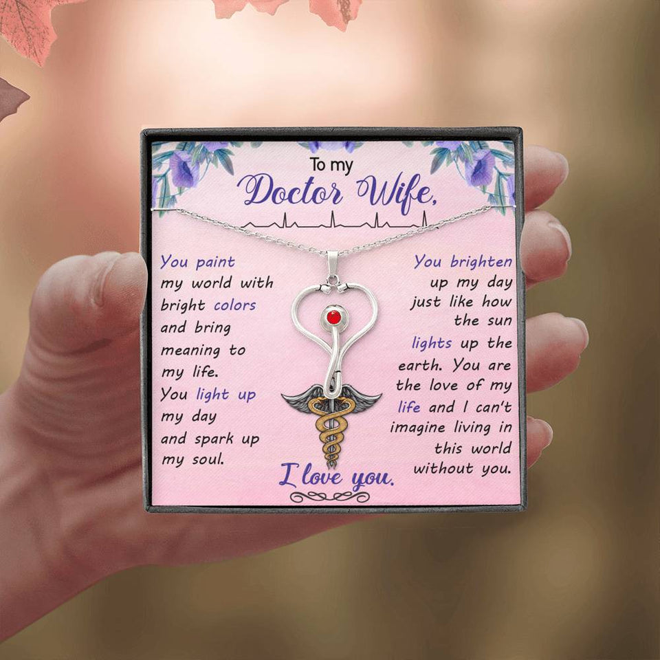 To my doctor wife you paint my world-Jewelry-Standard Box-17-Chic Pop