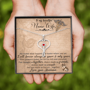 To My beautiful Nurse Wife In This Difficult Time-Jewelry-Standard Box-16-Chic Pop