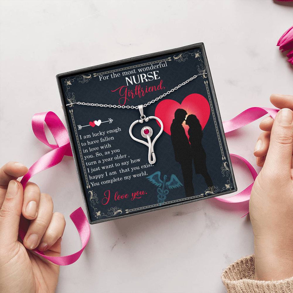 For the most wonderful nurse girlfriend-Jewelry-Mahogany Style Luxury Box-12-Chic Pop