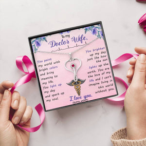 To my doctor wife you paint my world-Jewelry-Standard Box-15-Chic Pop