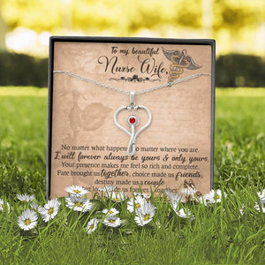 To My beautiful Nurse Wife In This Difficult Time-Jewelry-Standard Box-14-Chic Pop