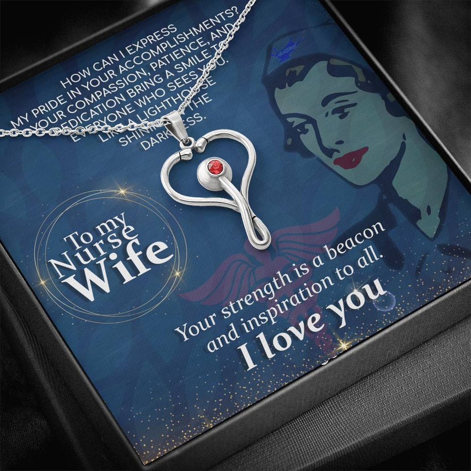 To My Nurse Wife-Jewelry-Standard Box-2-Chic Pop