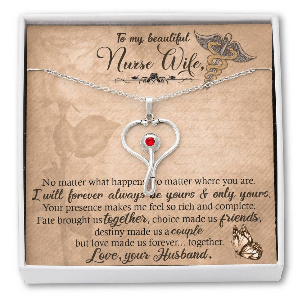 To My beautiful Nurse Wife In This Difficult Time-Jewelry-Standard Box-9-Chic Pop