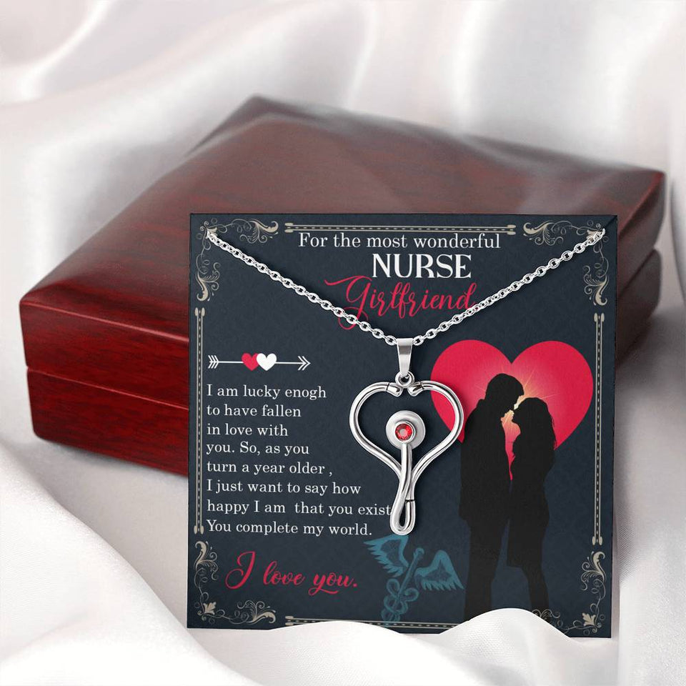 For the most wonderful nurse girlfriend-Jewelry-Mahogany Style Luxury Box-23-Chic Pop