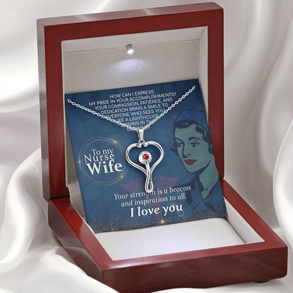 To My Nurse Wife-Jewelry-Standard Box-8-Chic Pop