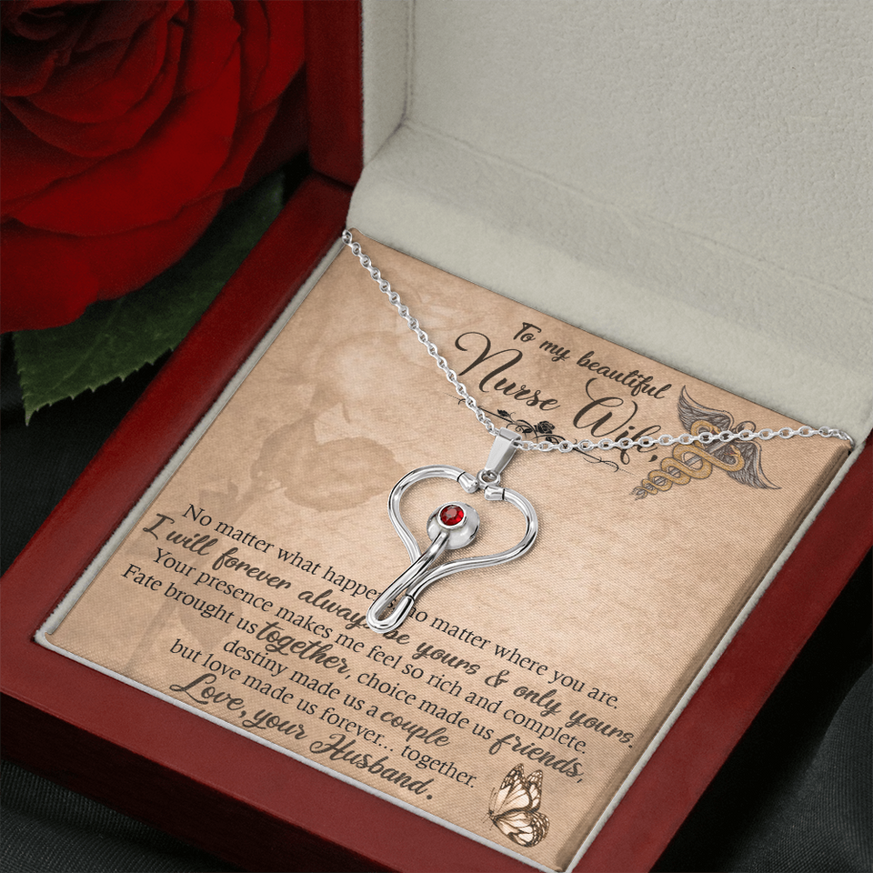 To My beautiful Nurse Wife In This Difficult Time-Jewelry-Standard Box-19-Chic Pop