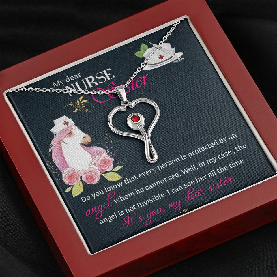 My dear nurse sister-Jewelry-Mahogany Style Luxury Box-7-Chic Pop