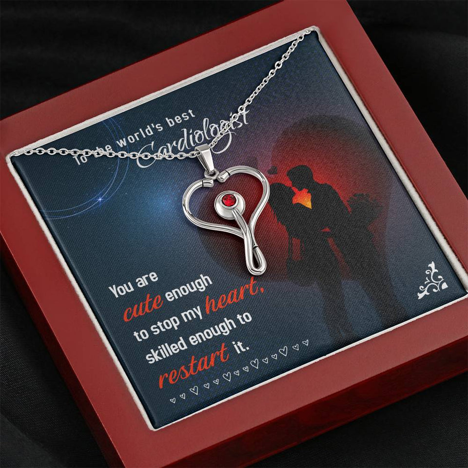 To The World's Best Cardiolodist-Jewelry-Mahogany Style Luxury Box-7-Chic Pop