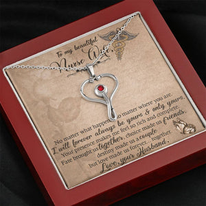 To My beautiful Nurse Wife In This Difficult Time-Jewelry-Mahogany Style Luxury Box-7-Chic Pop