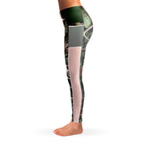 Green Hunting - Mesh Pocket Legging All Over Print-Mesh Pocket Legging - AOP-XS-3-Chic Pop