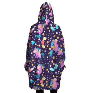 Space Unicorn Snug Hoodie-Snug Hoodie - AOP-ONSIZE-4-Chic Pop