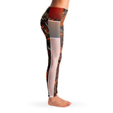 Orange Hunting - Mesh Pocket Legging All Over Print-Mesh Pocket Legging - AOP-XS-4-Chic Pop