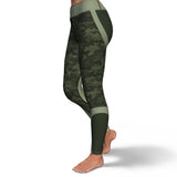 Hexagon Camo-Yoga Pants-XS-4-Chic Pop