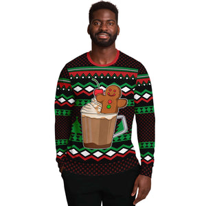 Gingerbread in a Cup-Fashion Sweatshirt - AOP-XS-1-Chic Pop