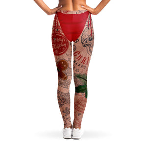 Hairy Xmas Legs Leggings-Leggings - AOP-XS-6-Chic Pop