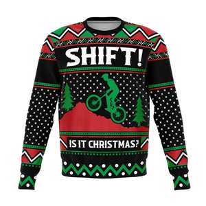 Shift It's Christmas-Fashion Sweatshirt - AOP-XS-1-Chic Pop