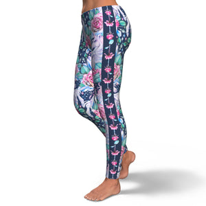 Unicorn Roses-Leggings-XS-4-Chic Pop