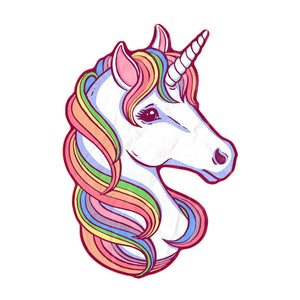 Unicorn-Freeform Beach Towel-XL - 57.1" x 70.9 / 145cm x 180cm-4-Chic Pop