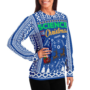 Science for Christmas-Fashion Sweatshirt - AOP-XS-9-Chic Pop