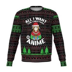 All I want for Christmas is Anime-Fashion Sweatshirt - AOP-XS-1-Chic Pop