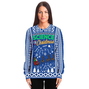 Science for Christmas-Fashion Sweatshirt - AOP-XS-7-Chic Pop