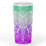 Mandala Elephant-20oz Tumbler - AOP-20oz-1-Chic Pop