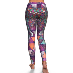 Mandala Elephant-Leggings-XS-4-Chic Pop