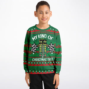 My kind of Christmas Tree-Fashion Kids/Youth Sweatshirt – AOP-XXS-1-Chic Pop