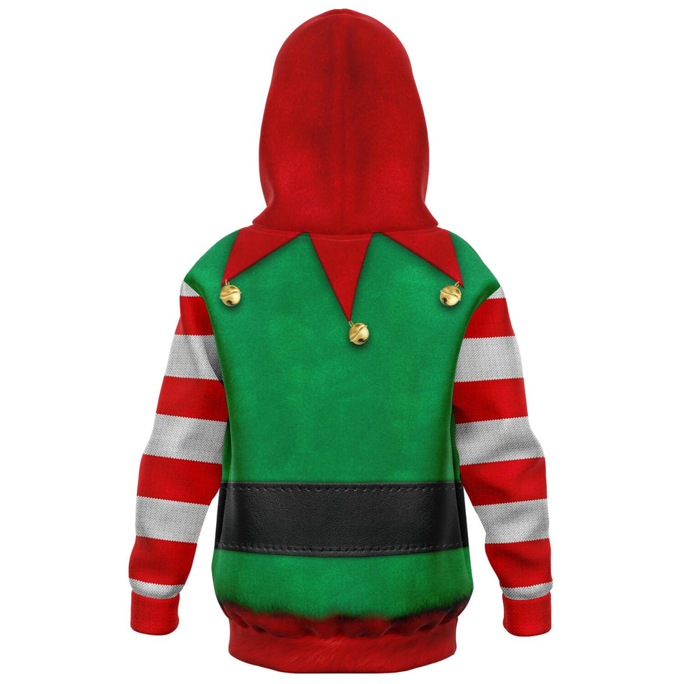 Elf Kids Hoodie-Fashion Kids Hoodie - AOP-XXS - 1/2 Years-2-Chic Pop