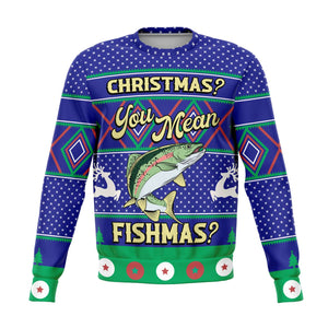 Merry Fishmas-Fashion Sweatshirt - AOP-XS-1-Chic Pop