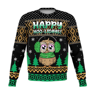 Happy Hoo-lidays-Fashion Sweatshirt - AOP-XS-1-Chic Pop