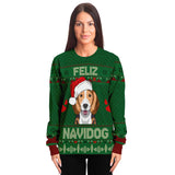 Feliz Navidog - Beagle-Fashion Sweatshirt - AOP-XS-7-Chic Pop