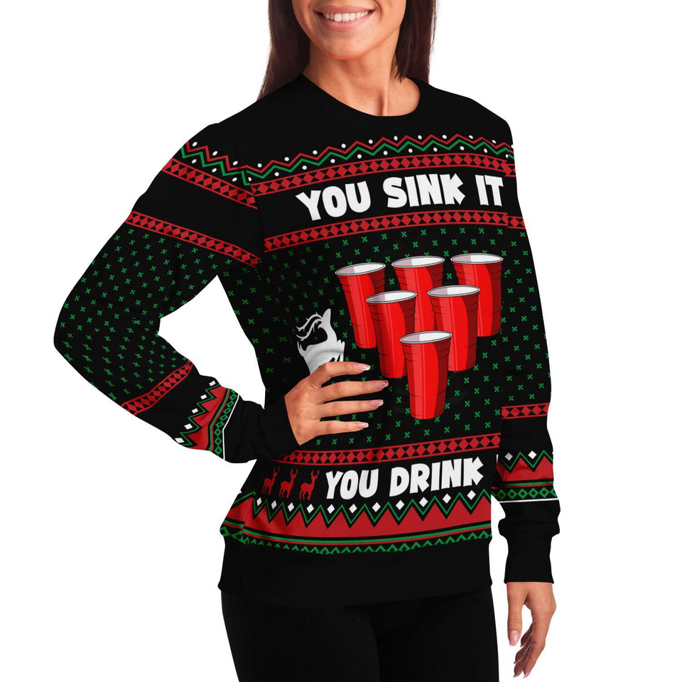 You Drink It-Fashion Sweatshirt - AOP-XS-9-Chic Pop