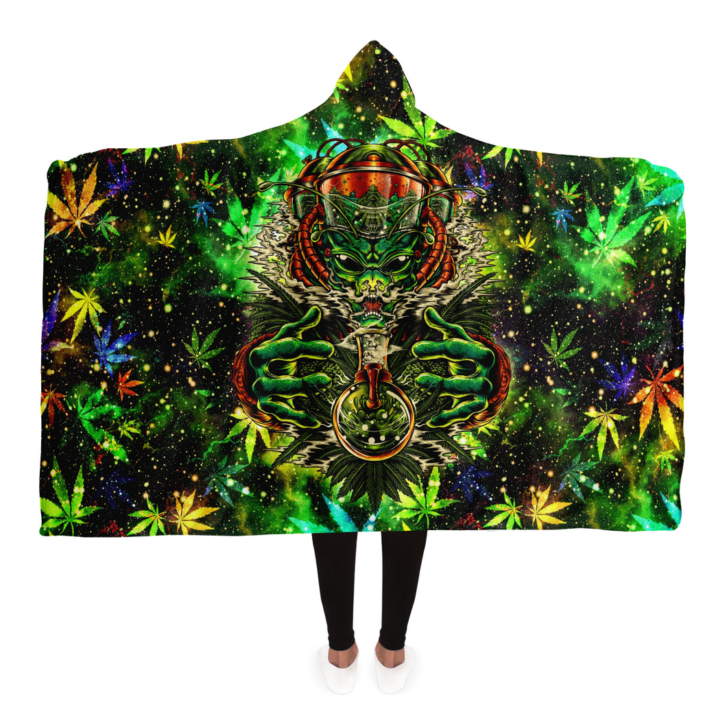 Cannabeast-Hooded Blanket - AOP-Adult-Premium Sherpa-1-Chic Pop