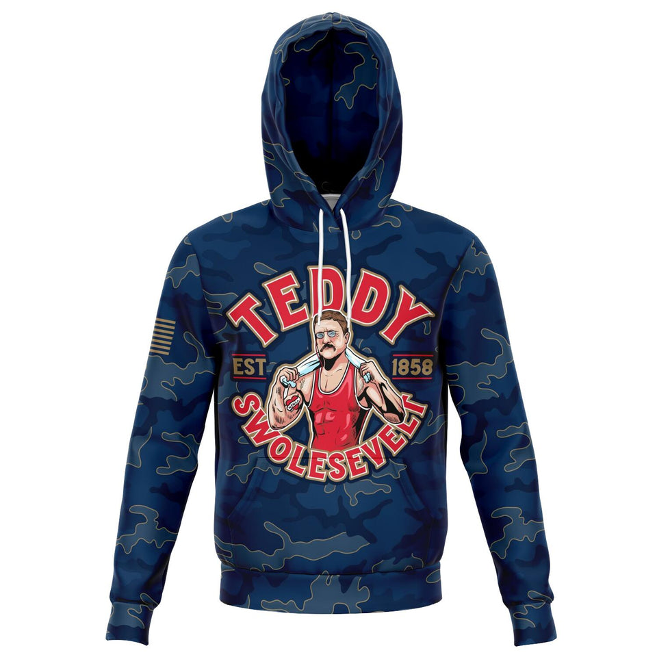 Teddy Swolesevelt-Fashion Hoodie - AOP-XS-1-Chic Pop