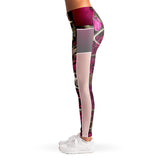 Pink Hunting - Mesh Pocket Legging All Over Print-Mesh Pocket Legging - AOP-XS-7-Chic Pop